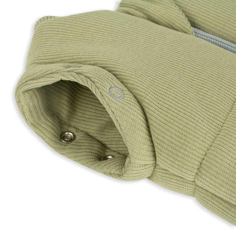 Sleepee Śpiworek do spania Ocieplany Otulacz/Śpiworek 2w1 Khaki