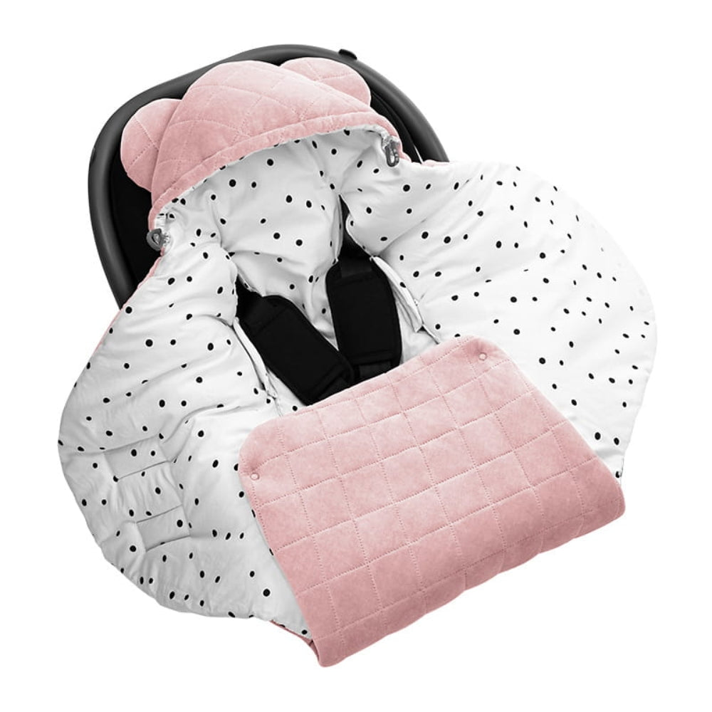 Sleepee Otulacz do fotelika samochodowego Royal Baby Pink