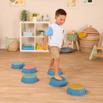 B. Toys Balance & Hop Stepping Stones zestaw pól sensorycznych 6 szt