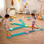 B. Toys Balance & Hop Stepping Stones zestaw pól sensorycznych 6 szt