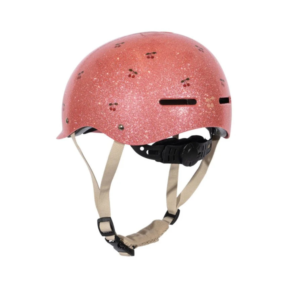 Konges Slojd Kask dla dzieci Cherry Glitter
