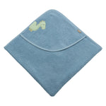 Sterntaler Ręcznik kąpielowy z kapturkiem Dino Rexi 80x80 cm