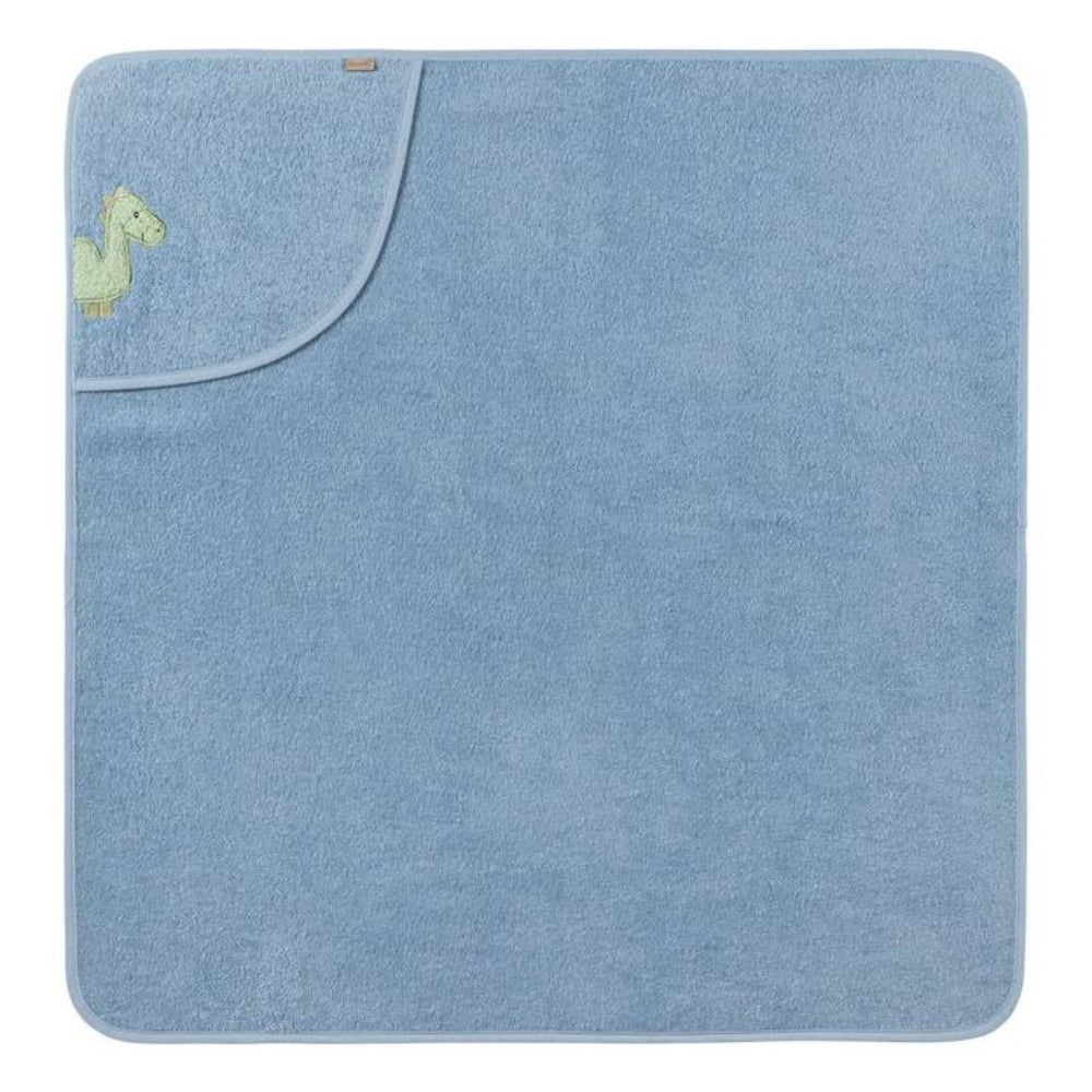 Sterntaler Ręcznik kąpielowy z kapturkiem Dino Rexi 80x80 cm