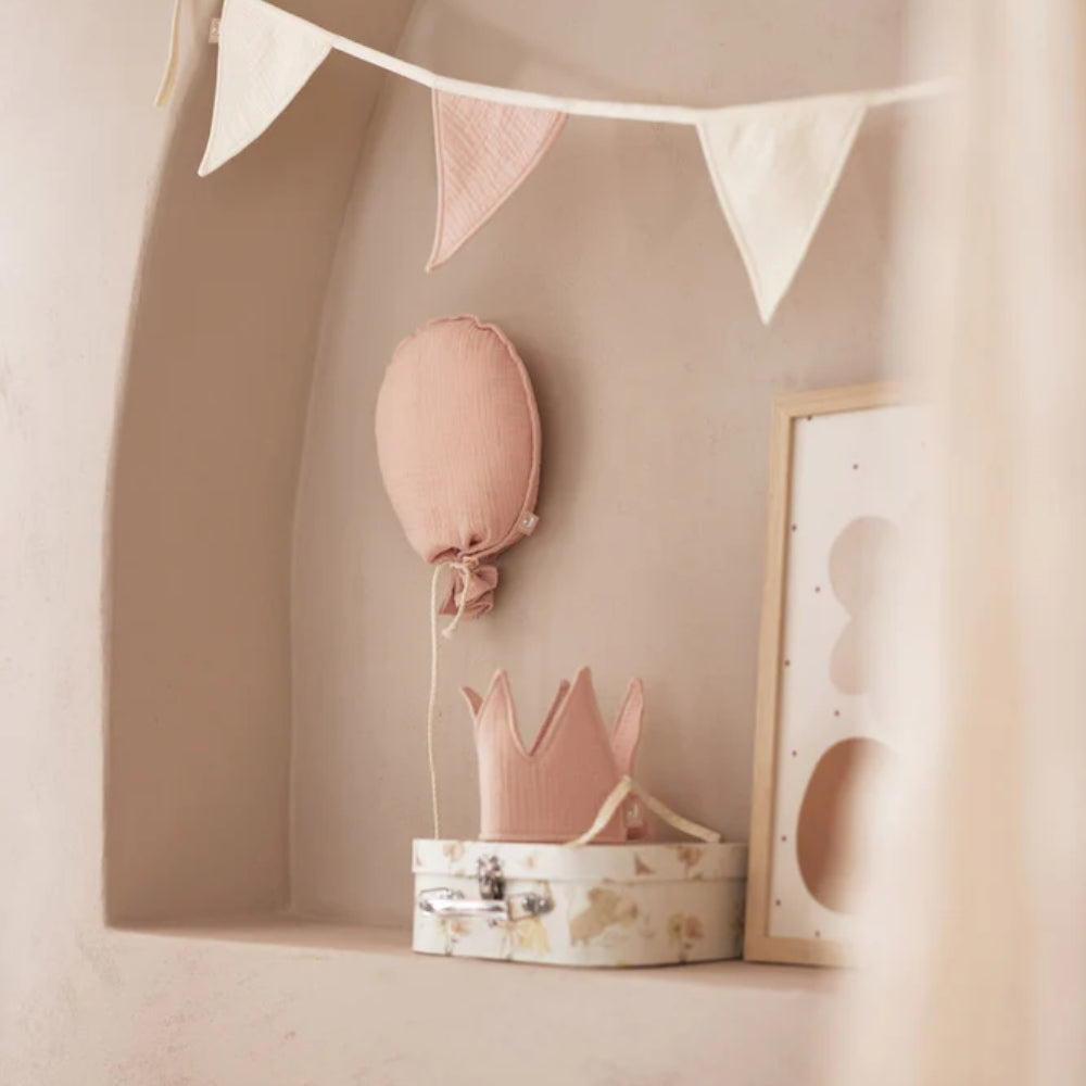 Jollein Balonowa ozdoba dziecięcego pokoju Wild Rose Pink