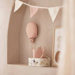 Jollein Balonowa ozdoba dziecięcego pokoju Wild Rose Pink