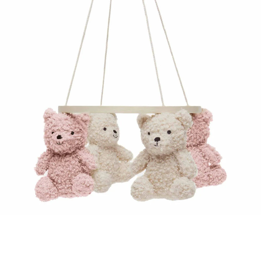 Jollein Karuzela do łóżeczka Teddy Bear Wild Rose Natural