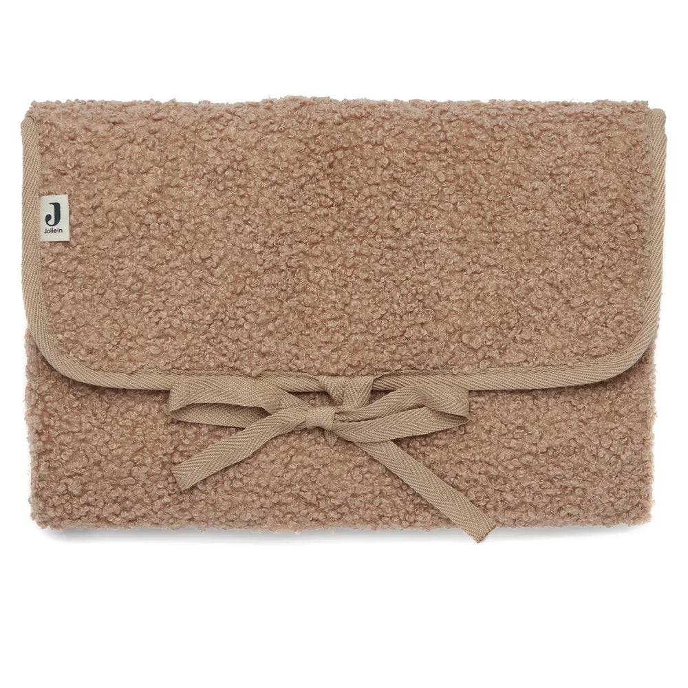 Jollein Mata do przewijania Boucle Biscuit Brown
