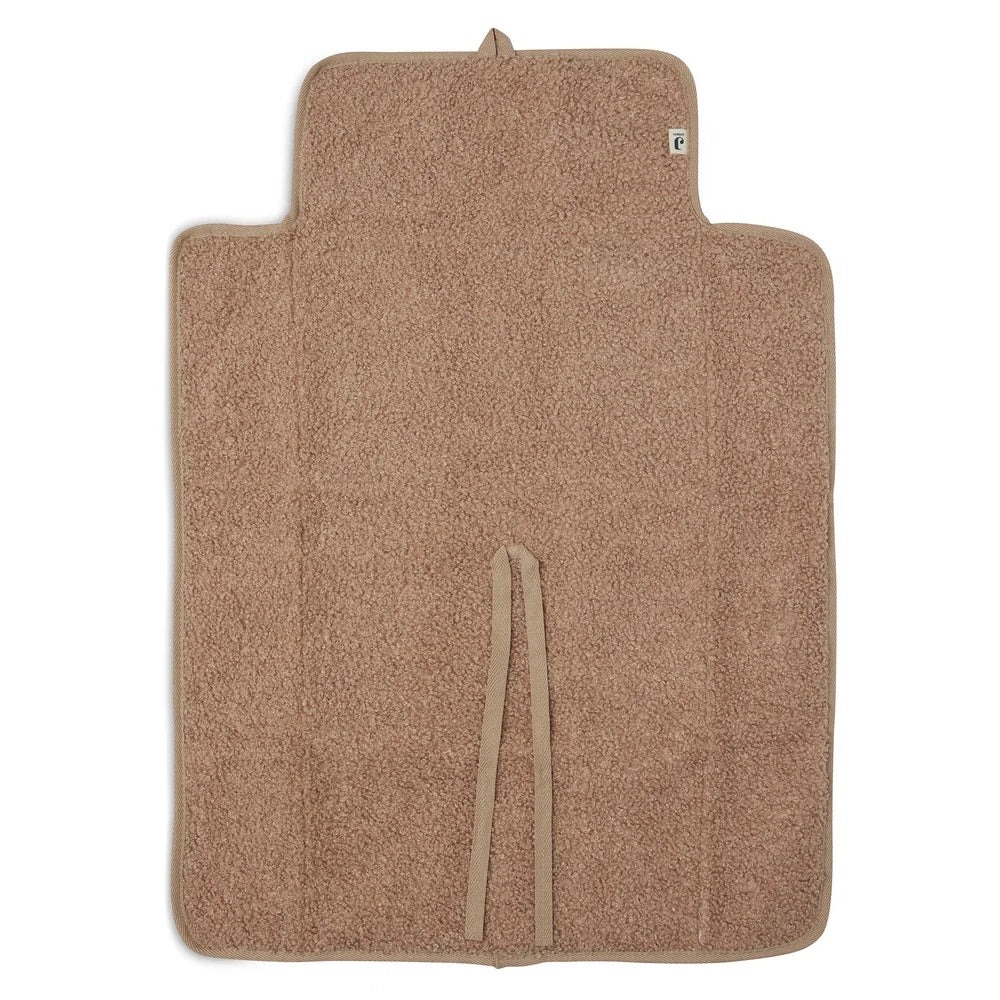Jollein Mata do przewijania Boucle Biscuit Brown