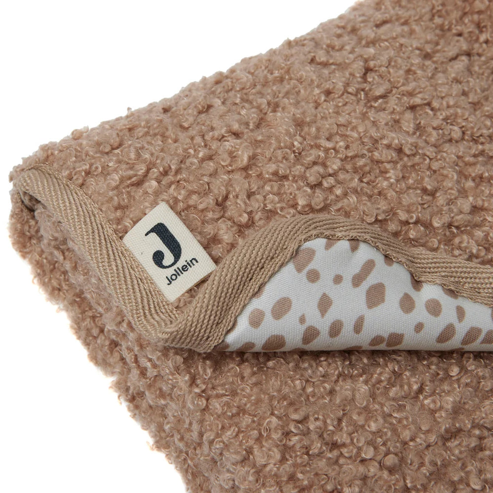 Jollein Mata do przewijania Boucle Biscuit Brown