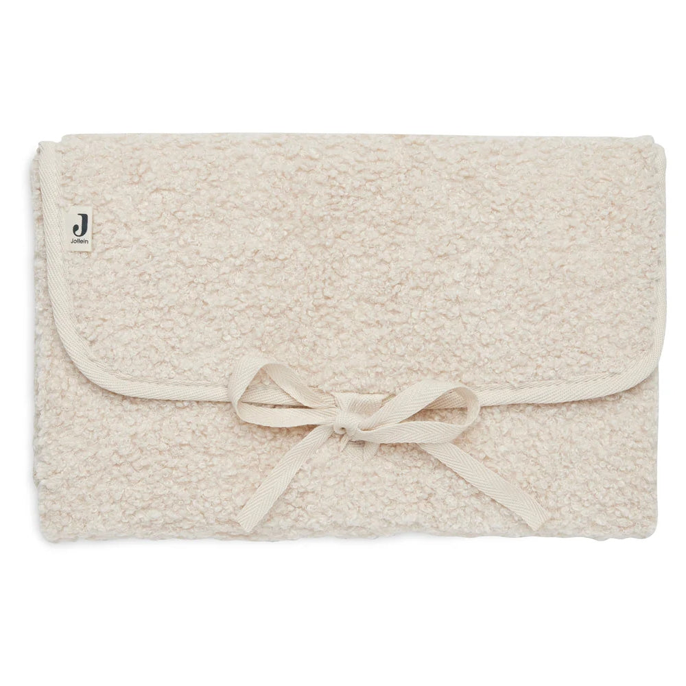 Jollein Mata do przewijania Boucle Biscuit Naturel Beige