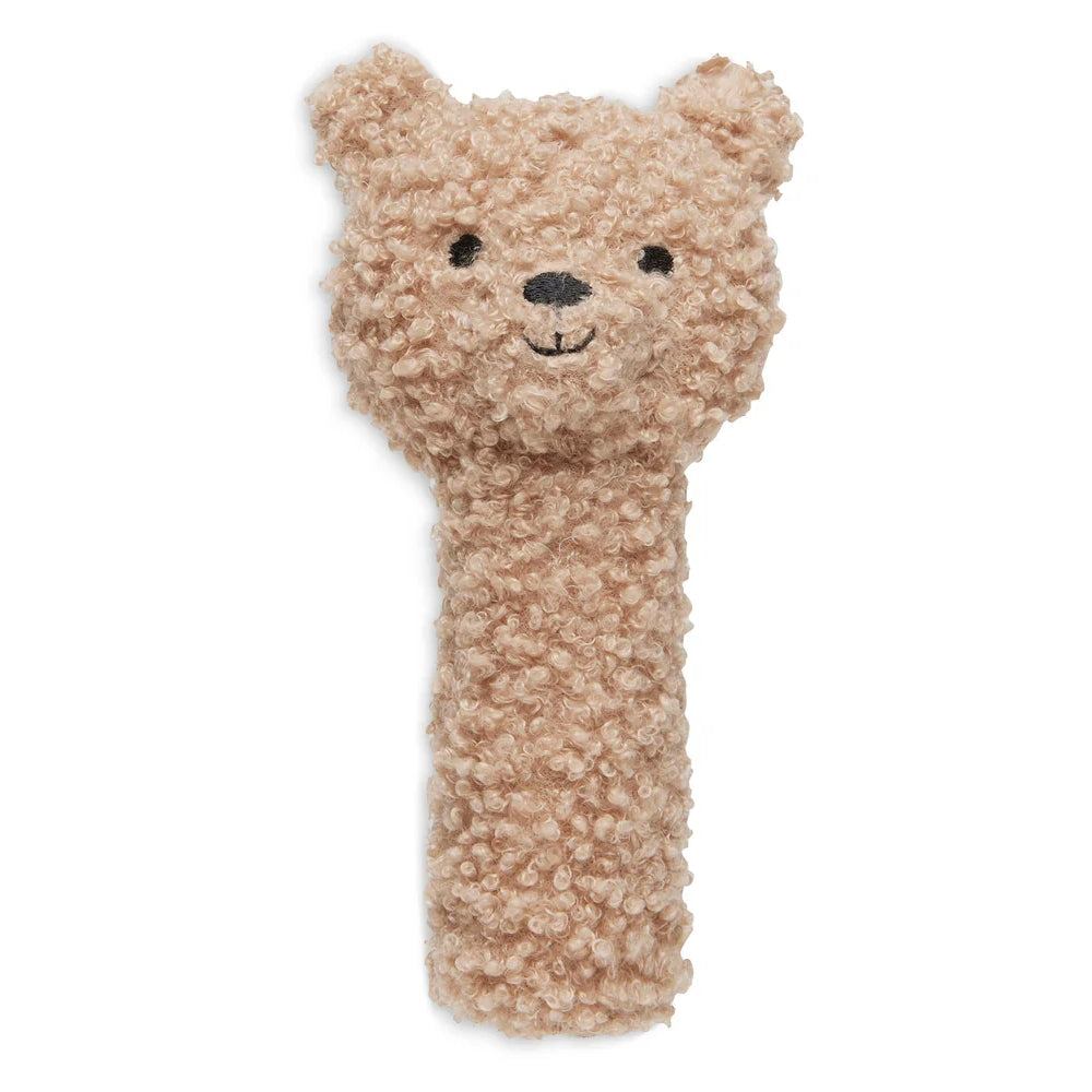 Jollein Grzechotka dla niemowlaka Teddy Bear Biscuit Brown