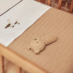 Jollein Grzechotka dla niemowlaka Teddy Bear Biscuit Brown