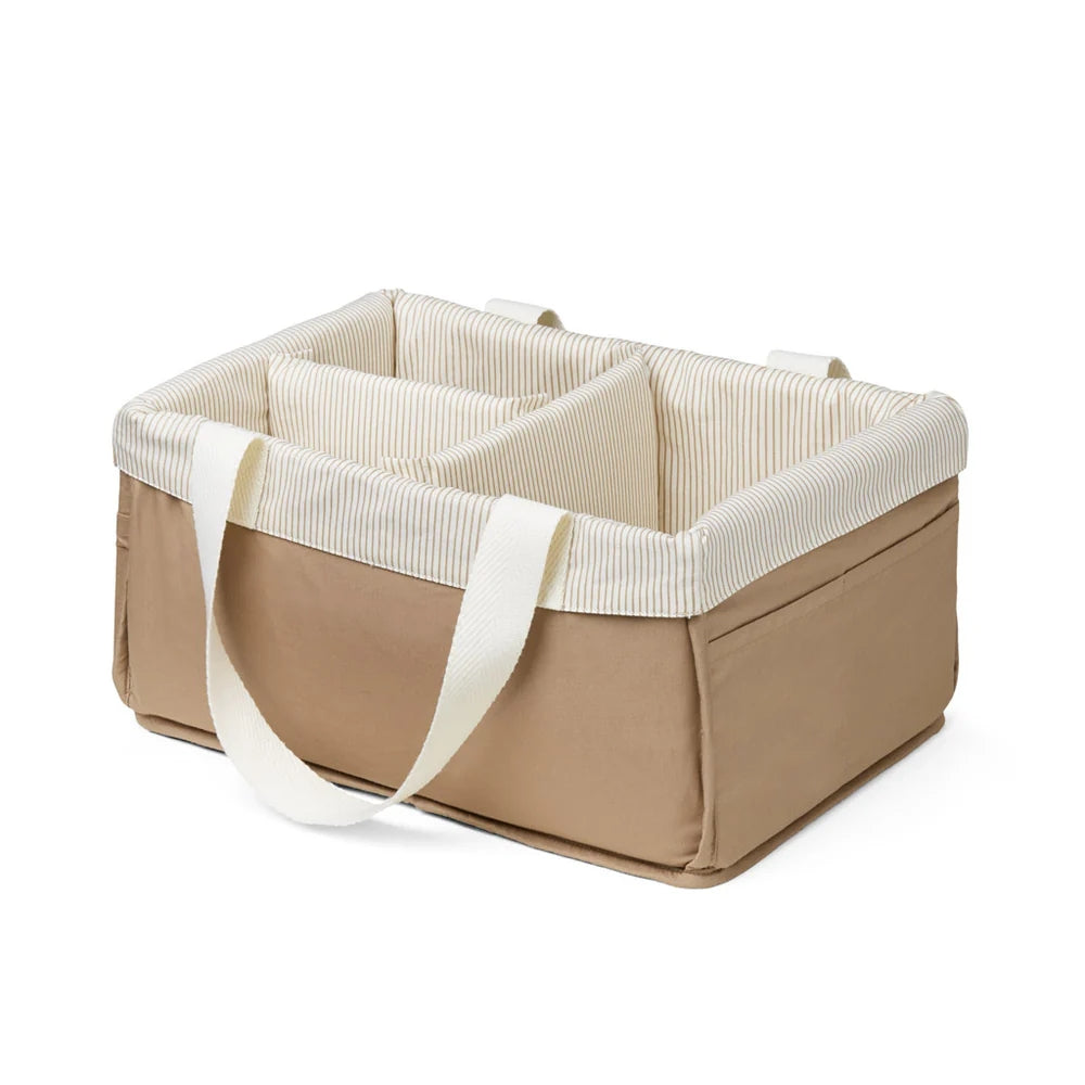 Cam Cam Copenhagen Organizer na pieluszki Classic Stripes Camel