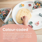 Inspire my play silikonowy zestaw liter alfabetu