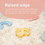 Inspire my play silikonowy zestaw liter alfabetu