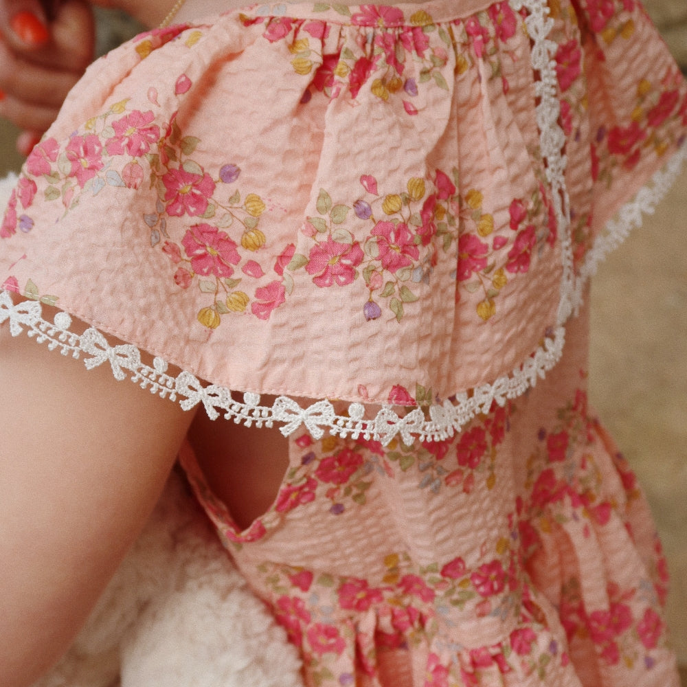 Konges Slojd Sukienka dla dziewczynki Bella Frill Dress
