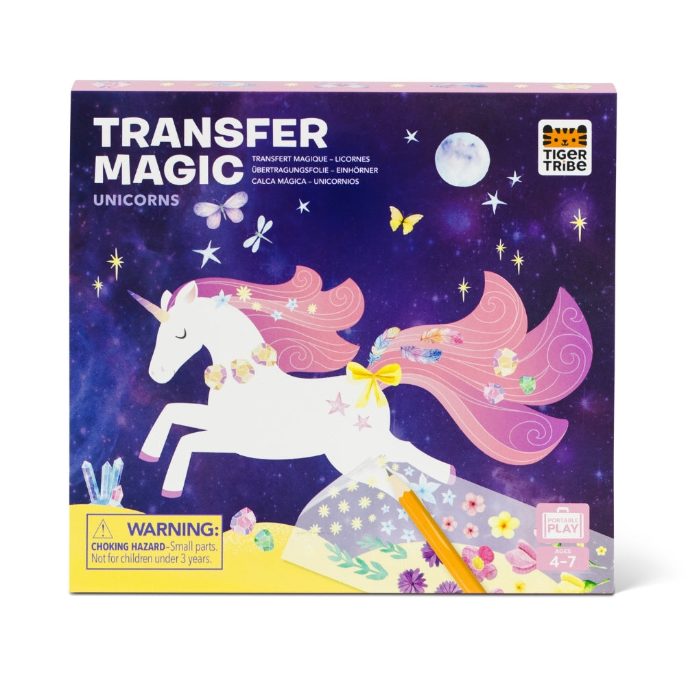 Tiger Tribe Zestaw z Folią Transferową - Jednorożce