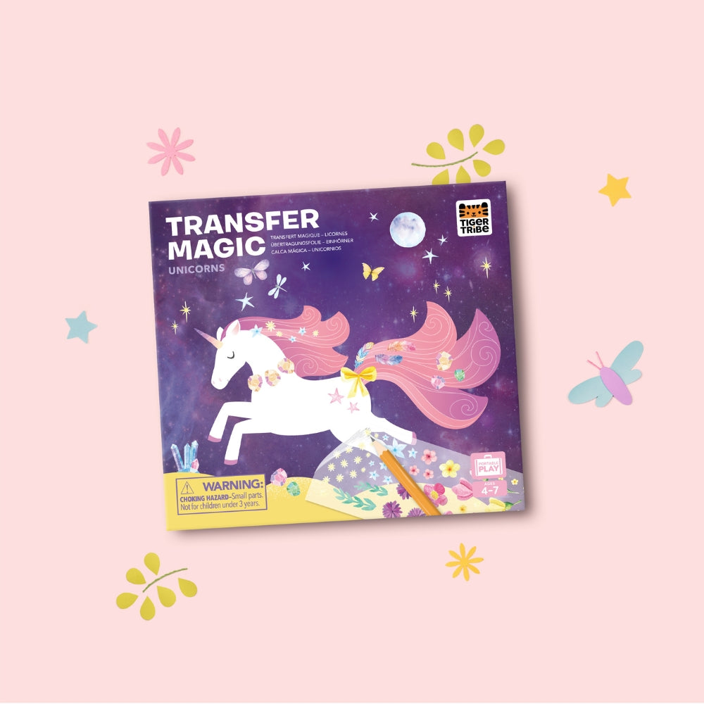 Tiger Tribe Zestaw z Folią Transferową - Jednorożce