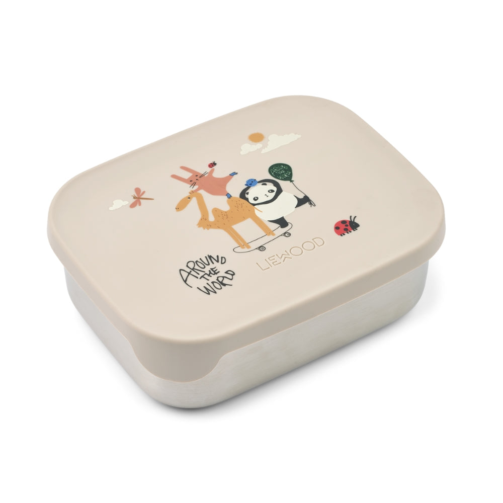 Liewood Lunchbox dla dzieci Arthur Around the world / Sandy
