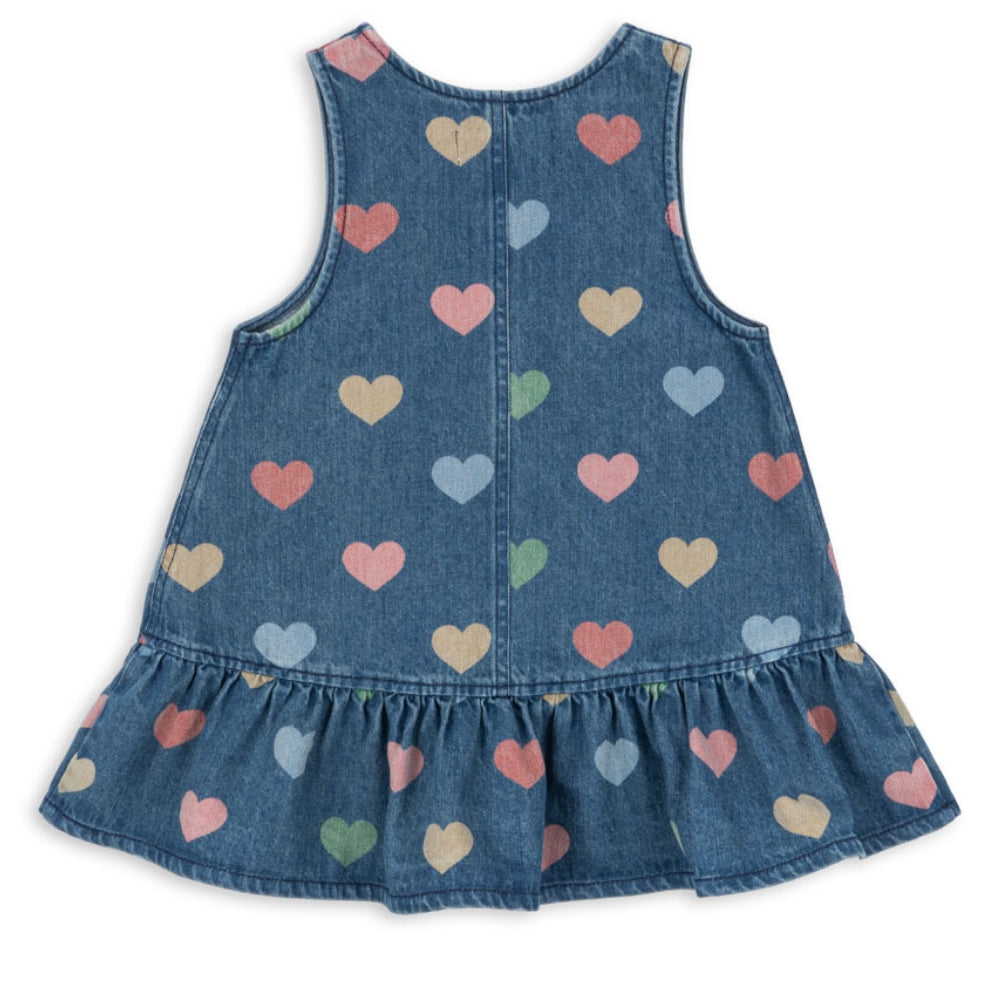 Konges Slojd Sukienka dla dziewczynki Magot Dress Bon Coeur Colore