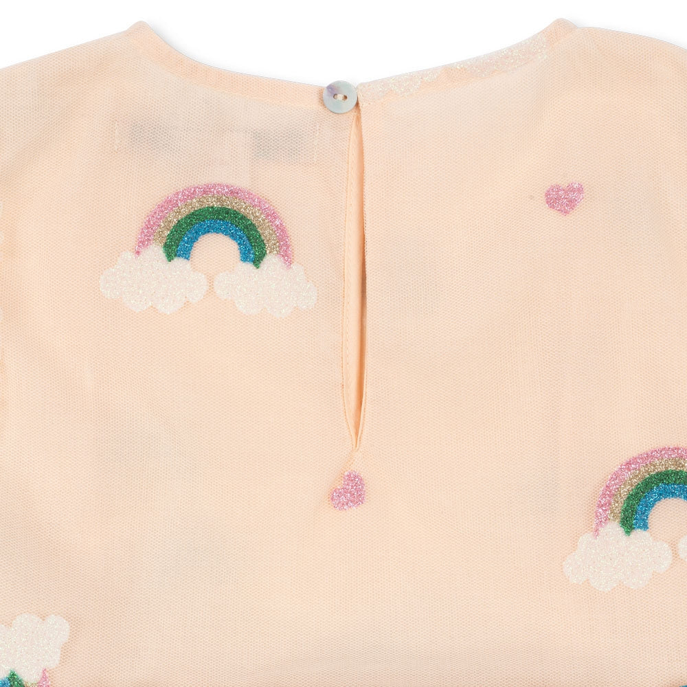 Konges Slojd Sukienka dziewczęca Tullie Rainbow Glitter