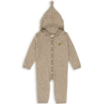 Konges Slojd Body dziecięce Mattou Light Brown