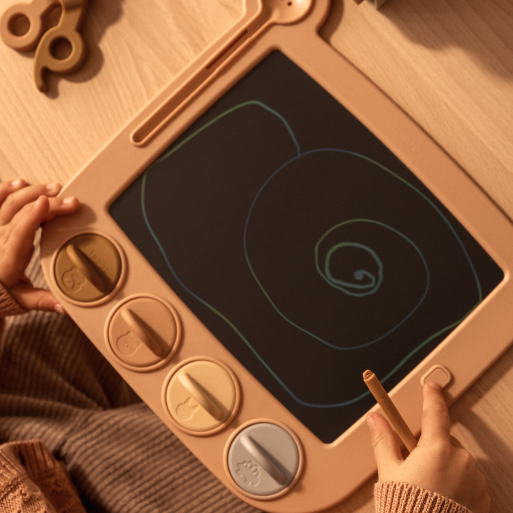 Liewood Tablica do rysowania z pieczątkami Venzora Pale tuscany multi mix