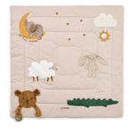 Liewood mata edukacyjna dla niemowląt Bernet Classic Activity Blanket Sandy multi mix