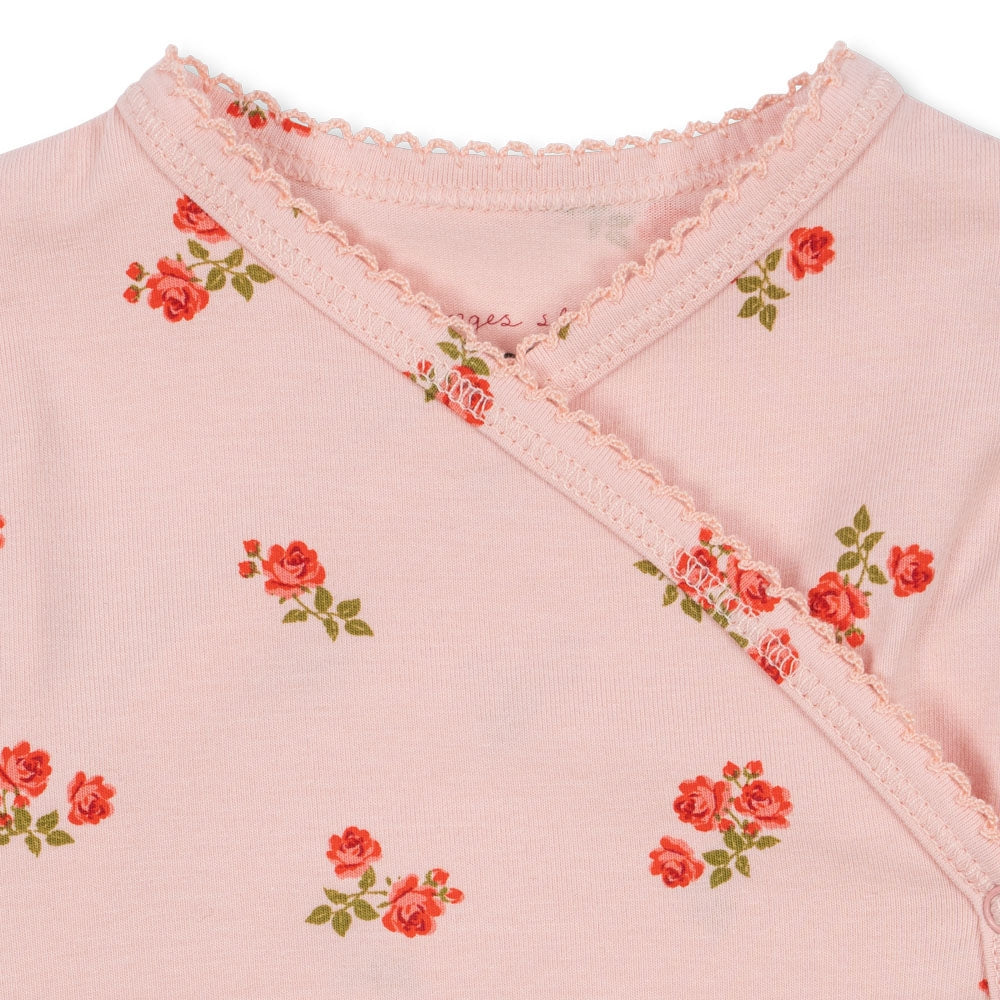 Konges Slojd Body dla niemowlaka Rosa Pink