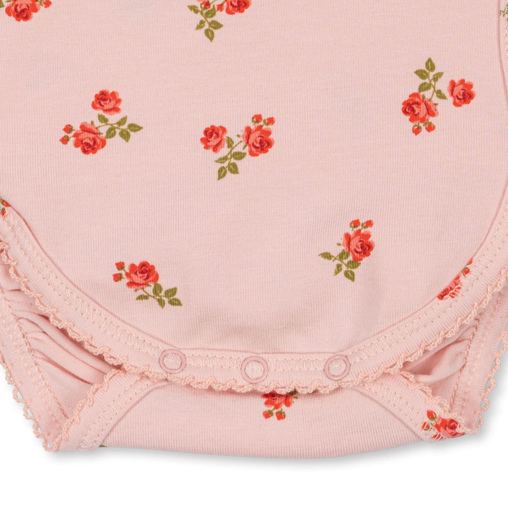 Konges Slojd Body dla niemowlaka Rosa Pink