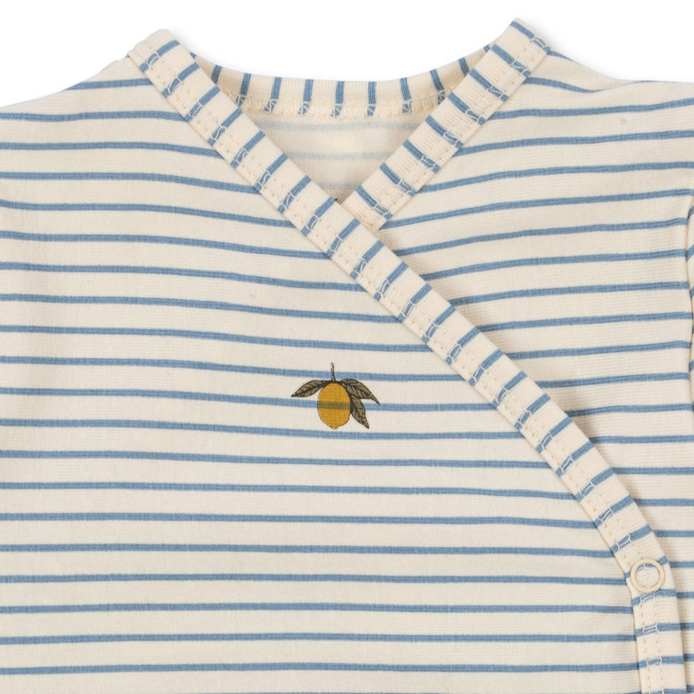 Konges Slojd Body dla niemowlaka Stripe Bluie