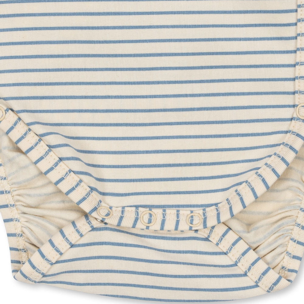 Konges Slojd Body dla niemowlaka Stripe Bluie