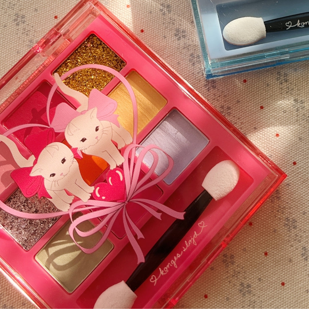 Konges Slojd Paleta cieni do powiek On the Go Pink