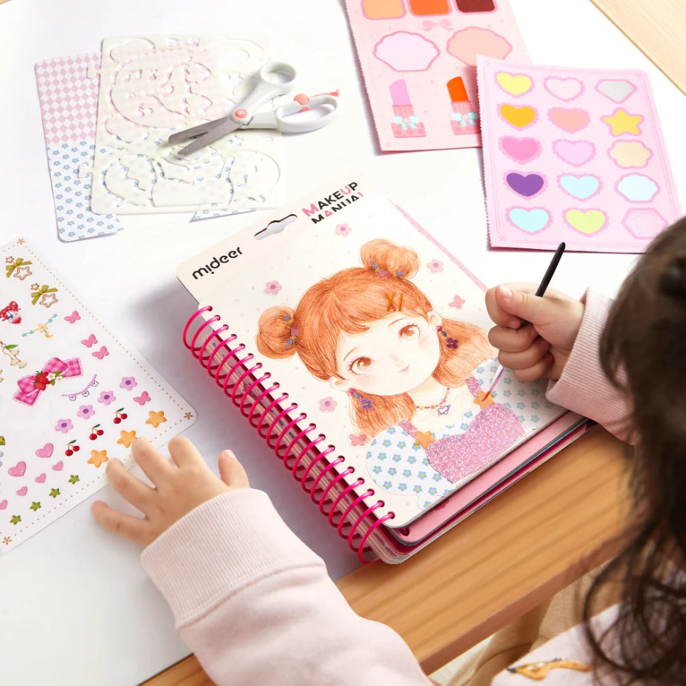 Mideer Zestaw artystyczny małej makijażystki – Księżniczka