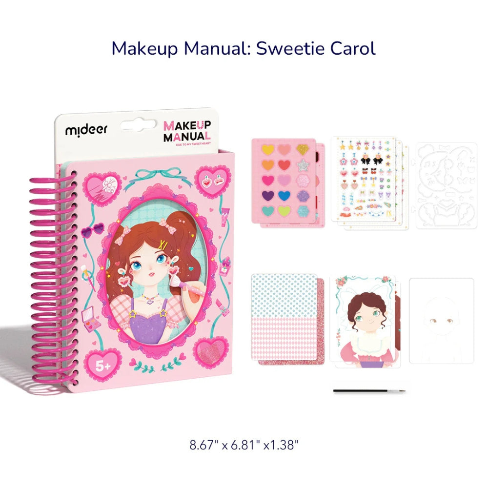 Mideer Zestaw artystyczny małej makijażystki – Księżniczka