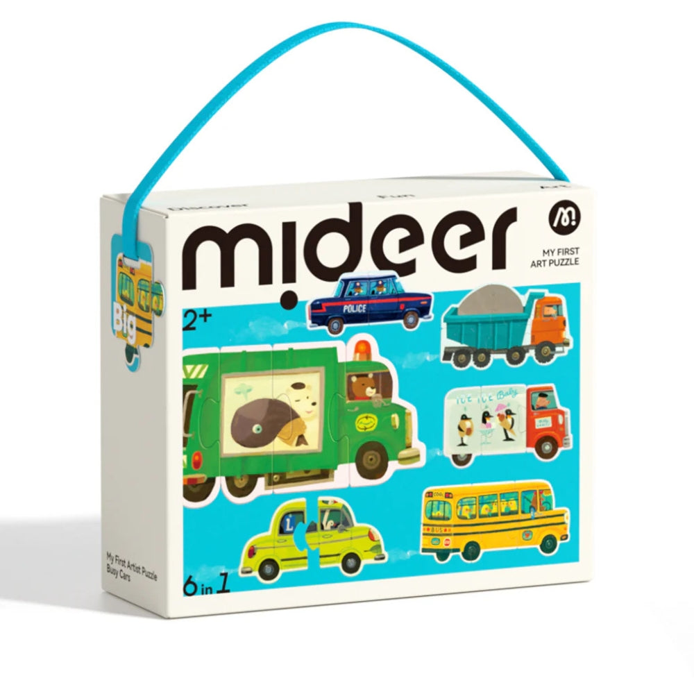 Mideer Moje pierwsze puzzle - Transport