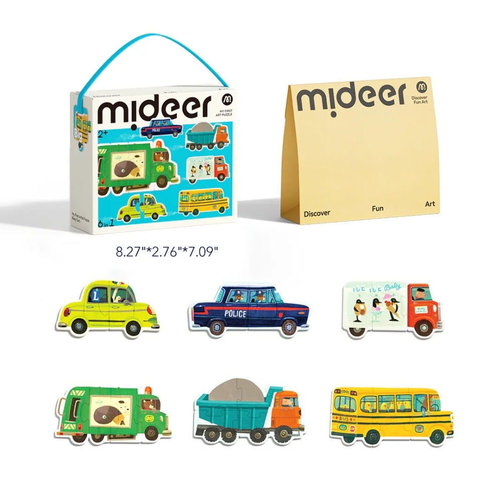 Mideer Moje pierwsze puzzle - Transport