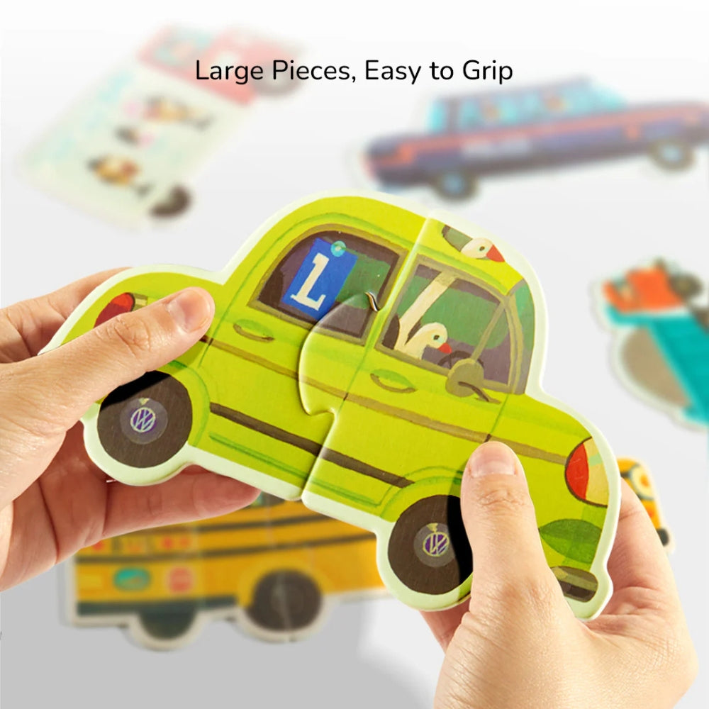 Mideer Moje pierwsze puzzle - Transport