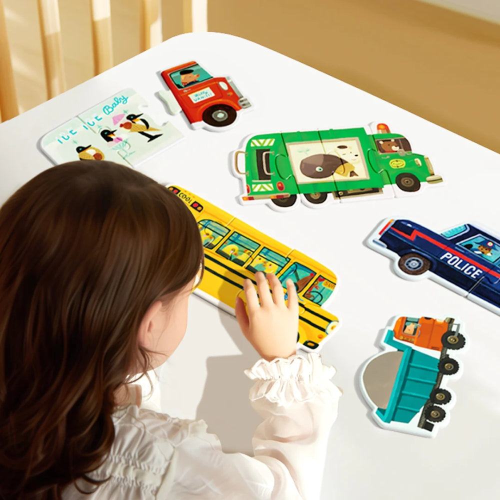 Mideer Moje pierwsze puzzle - Transport