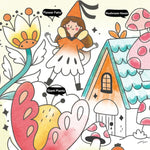 Mideer Kolorowanka akwarelowa - Zaczarowany ogród