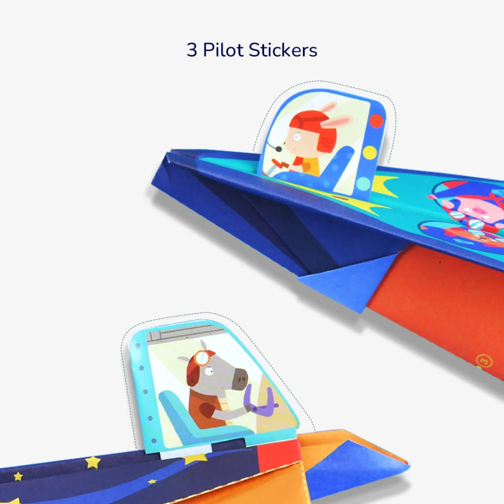 Mideer Origami - Papierowe samoloty