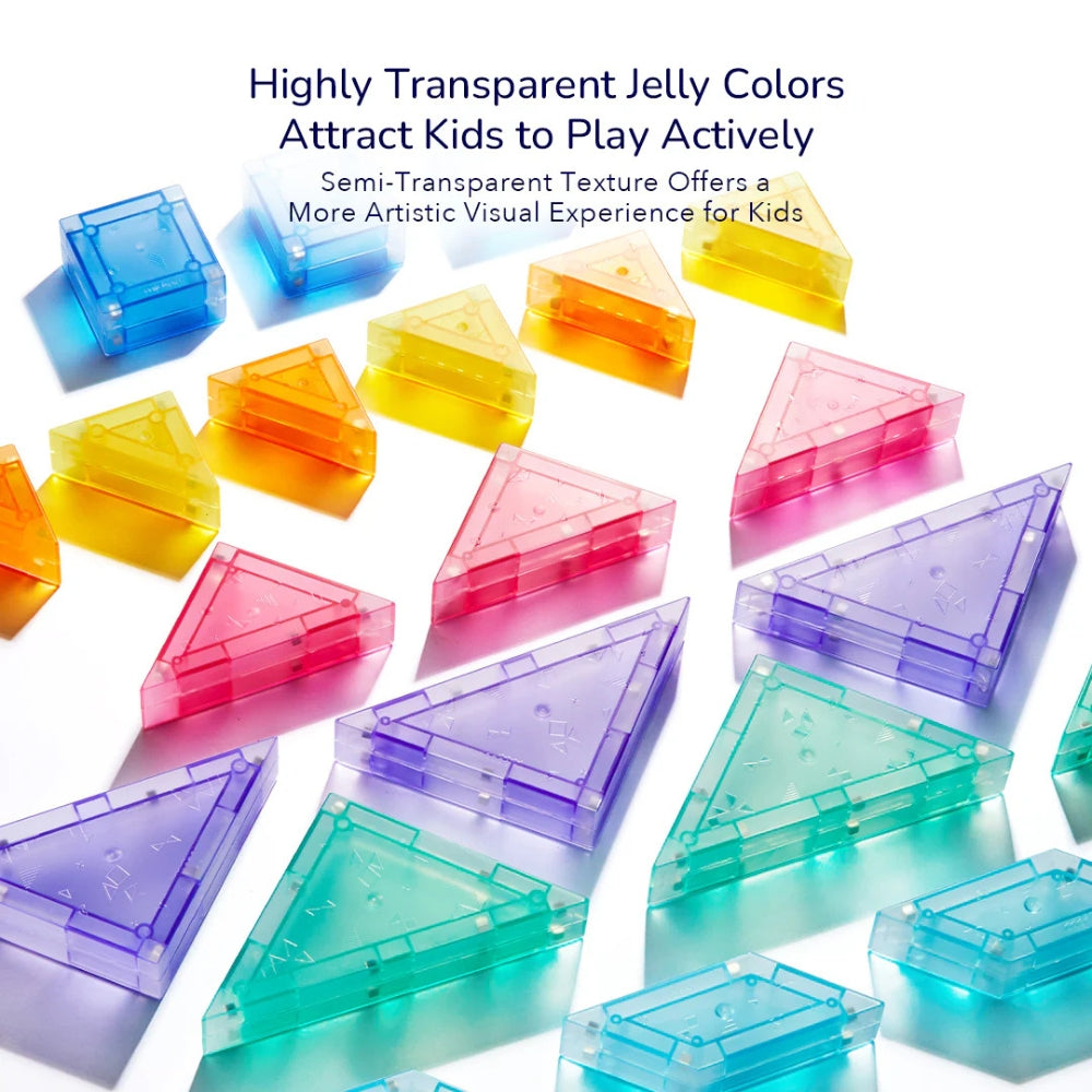 Mideer Magnetyczny Tangram 3D z klepsydrą