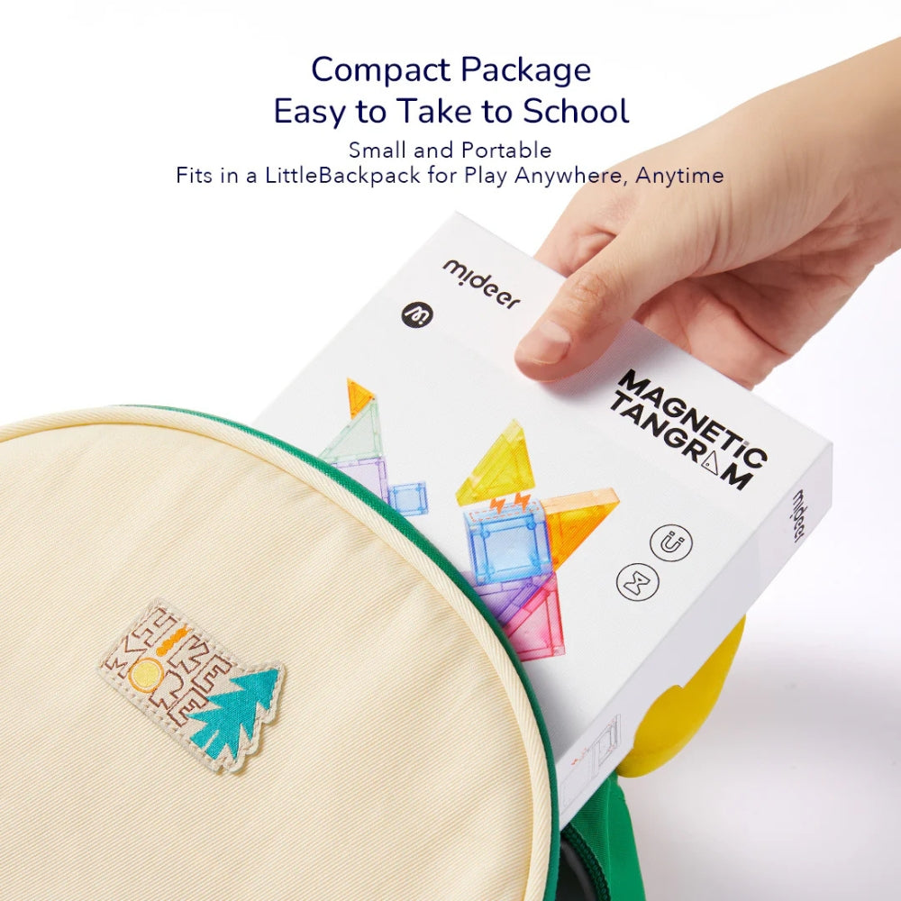 Mideer Magnetyczny Tangram 3D z klepsydrą