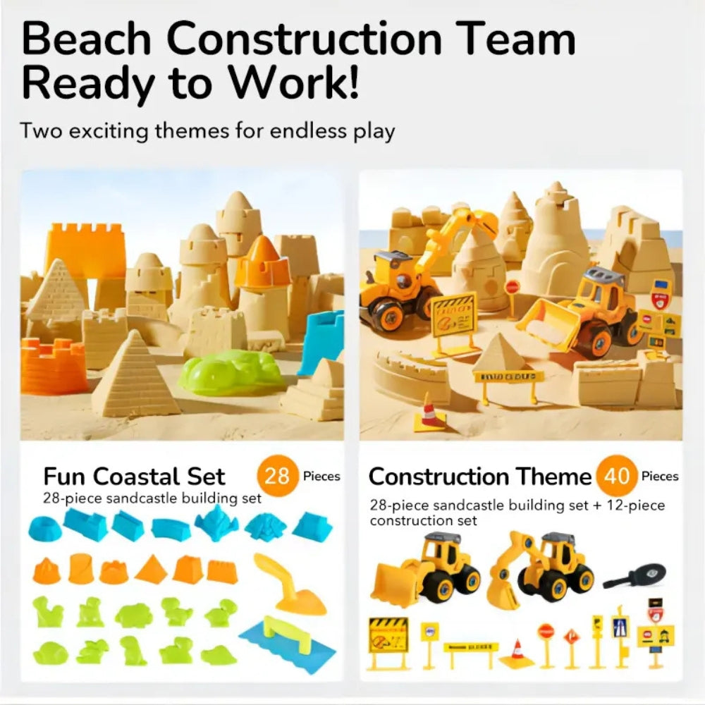 Mideer Piasek kinetyczny zestaw z akcesoriami