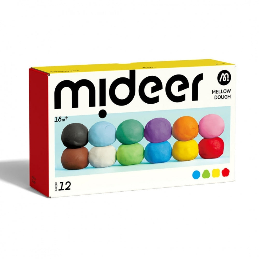 Mideer Ciastolina zestaw 12 kolorów