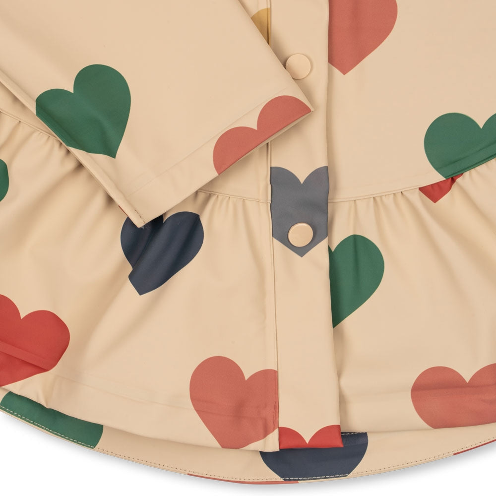 Konges Slojd Kurtka i spodnie przeciwdeszczowe Faire Con Coeur Colore