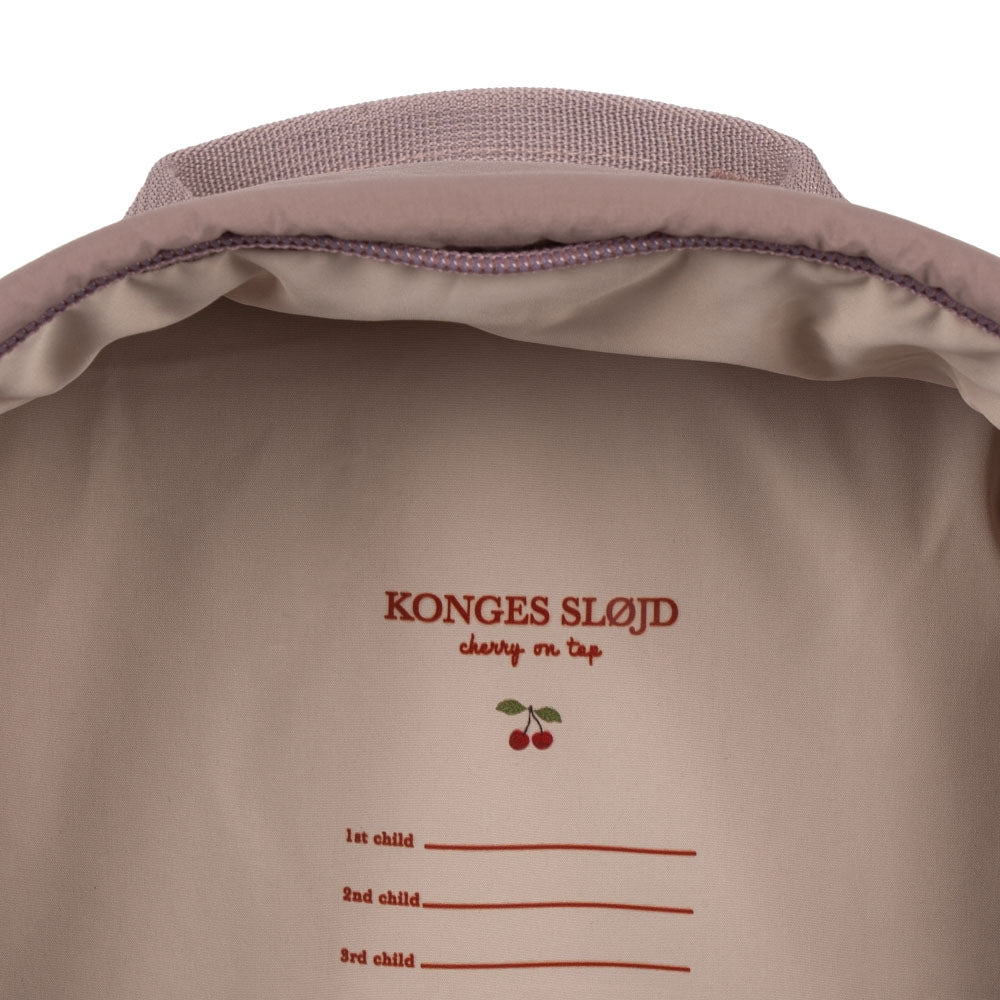Konges Slojd Plecak dziecięcy pikowany Midi Juno Twilight Mauve