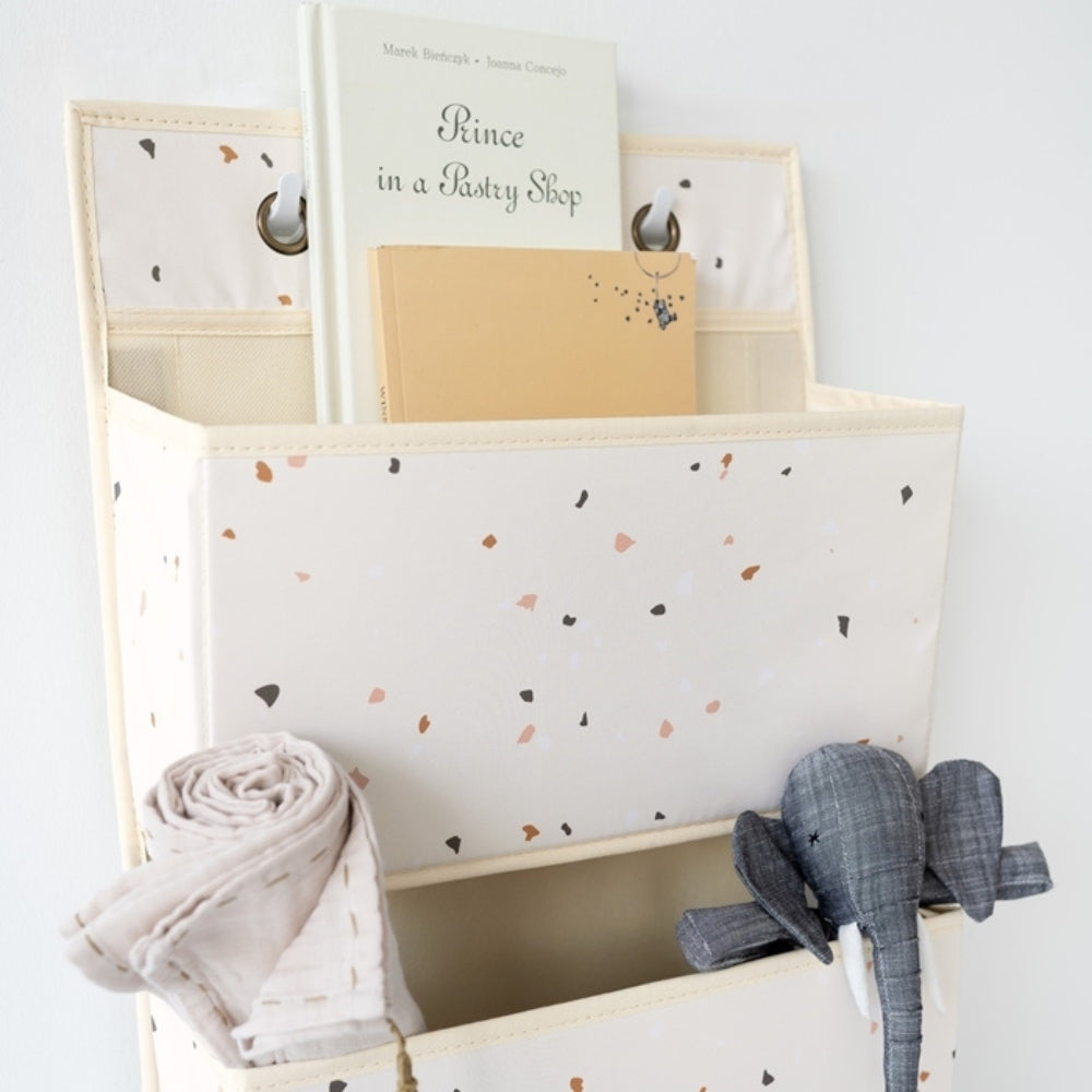 3 Sprouts Organizer na drzwi Wiszący Cream Recycled