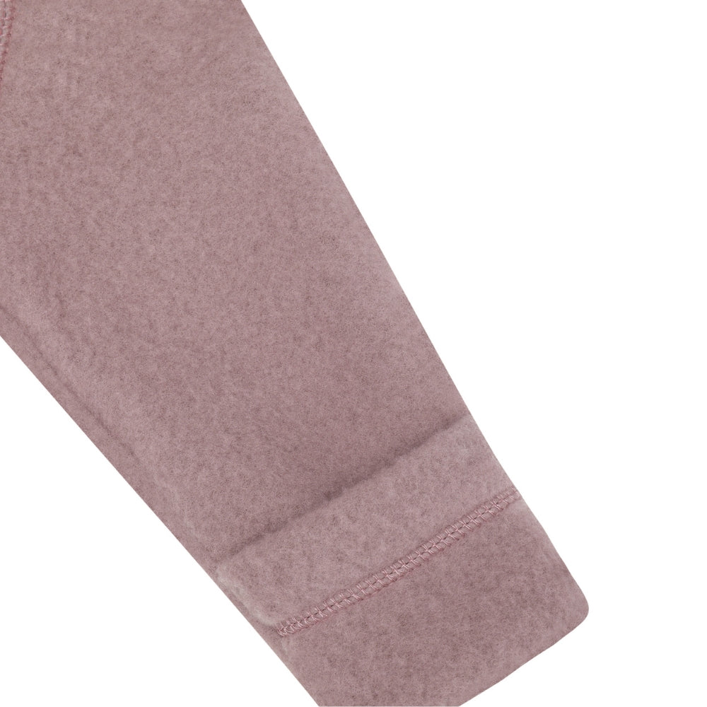 Mikk line kombinezon niemowlęcy z wełny merino Twilight Mauve