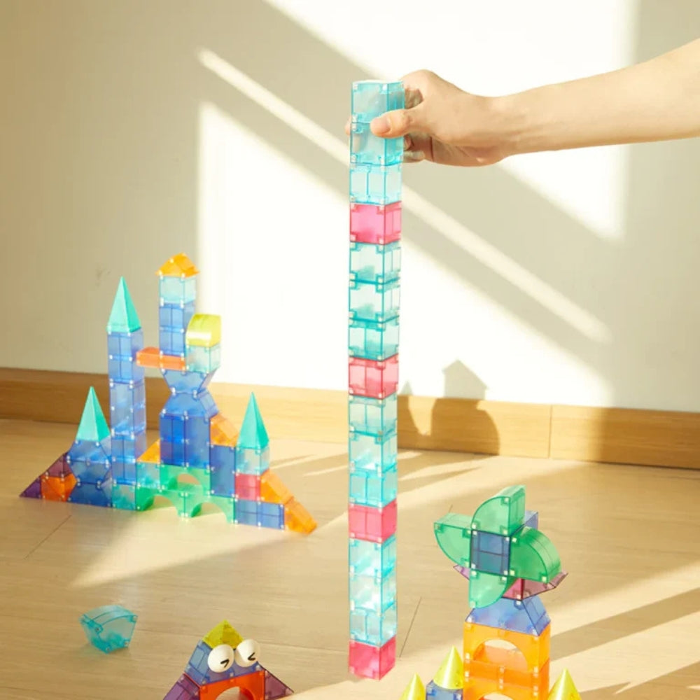 Mideer Klocki magnetyczne 3D - 46 elementów